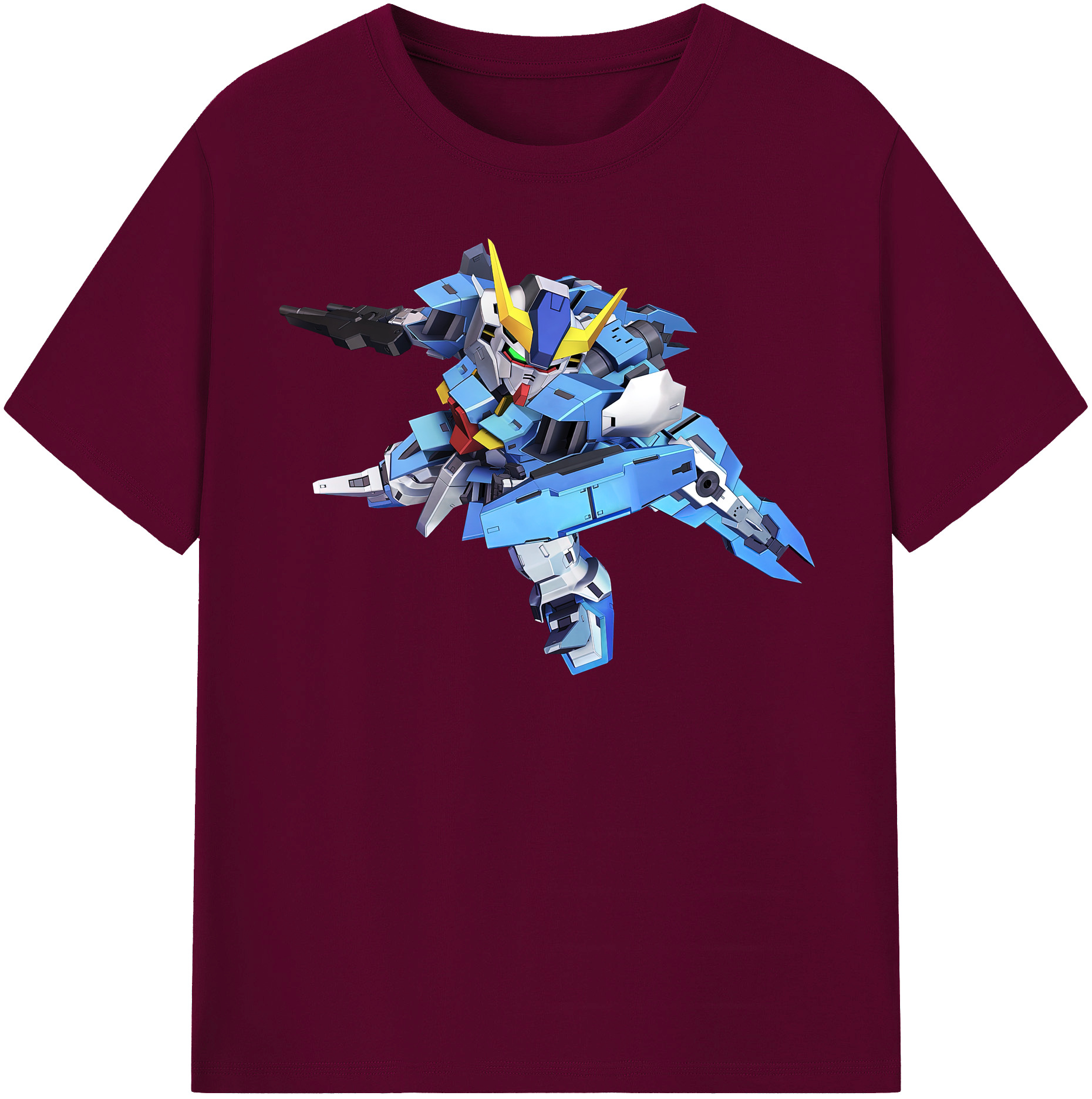 （画像用） 機動戦士ガンダム Mobile Suit Gundam レディースカジュアルプリントTシャツ（綿100％）